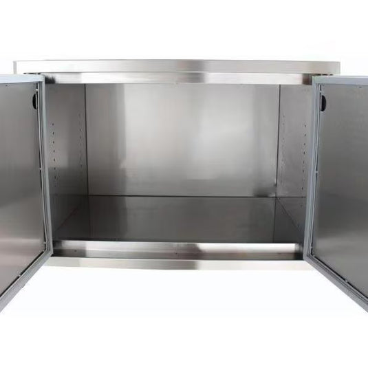 Blaze 32-Inch Sealed Stainless Steel Dry Storage Pantry With Shelf