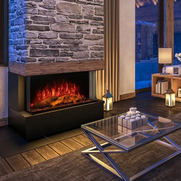 Load image into Gallery viewer, Modern Flames Sedona Pro Multi-Side Electric Fireplace - 42&quot;
