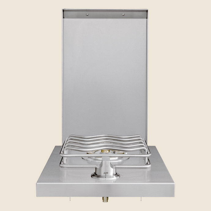 Summerset Single Side Burner – 15,000 BTU, stainless steel