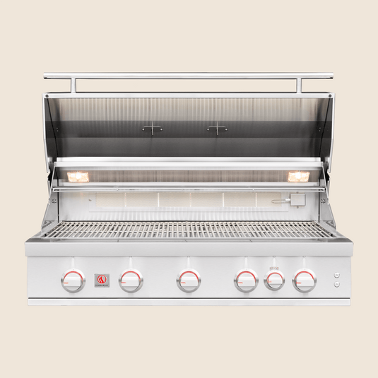 Summerset Sizzler Pro 40″ Built-in Grill with LED lighting and stainless steel construction