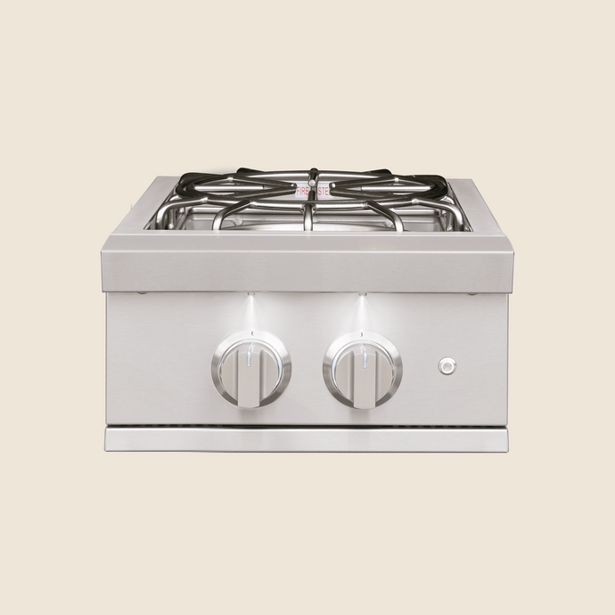 Summerset Pro Power Burner – Commercial-Grade Stainless Steel Outdoor Cooking Burner with LED Lighting and Dual BTU Controls