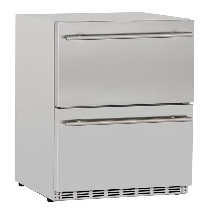 Load image into Gallery viewer, Summerset 24-Inch 5.3 Cu. Ft. Outdoor Rated Deluxe Refrigerator Drawers
