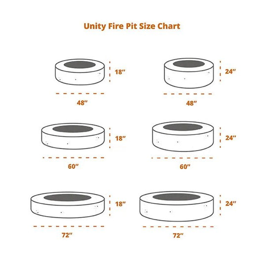 Unity Powder Coat Steel Fire Pit