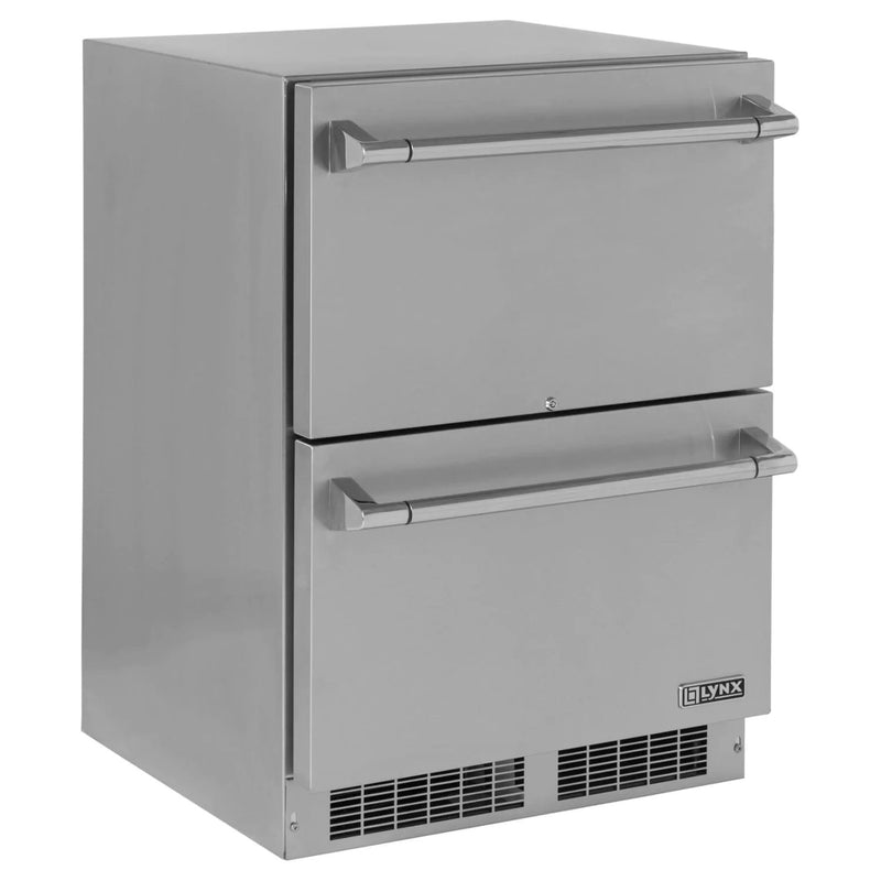 Load image into Gallery viewer, Lynx 24-Inch 5.0 Cu. Ft. Outdoor Rated Double Drawer Refrigerator
