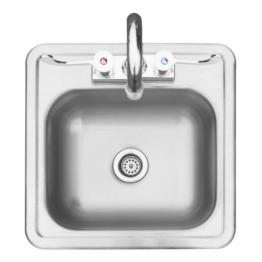 Summerset 15 X 15 Inch Drop-In Sink - SSNK-15D