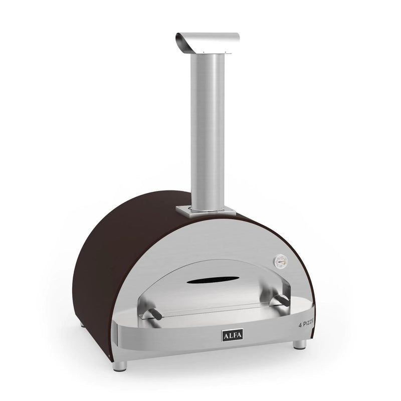 Load image into Gallery viewer, Alfa 4 Pizze 31-Inch Outdoor Countertop Wood-Fired Pizza Oven - Copper
