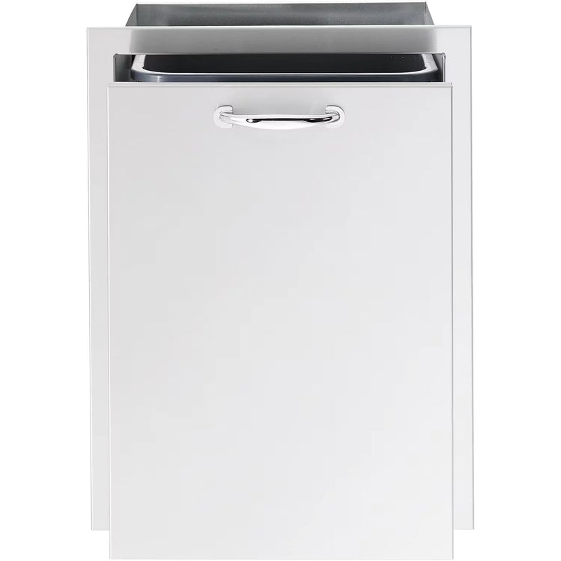 Load image into Gallery viewer, Summerset 20-Inch Roll-Out Stainless Steel Single Trash / Recycling Bin - SSTD1-20
