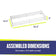 Load image into Gallery viewer, Rectangular Glass Flame Guard for 48" x 14" Drop-In Fire Pit Pan
