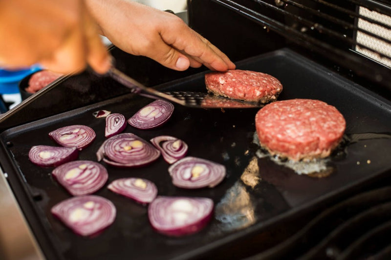 Load image into Gallery viewer, Napoleon Cast Iron Reversible Griddle for Rogue® 425 / 625 and Freestyle Model Grills
