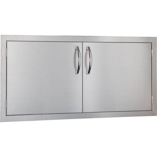 Summerset 45-Inch Stainless Steel Flush Mount Double Access Door - SSDD-45