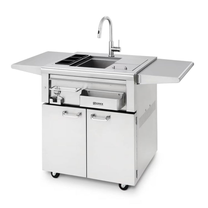 Lynx 30-Inch Freestanding Cocktail Station With Sink & Ice Bin Cooler