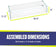 Load image into Gallery viewer, Linear Glass Flame Guard for 30" x 6" Linear Drop-In Fire Pit Pan
