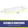 Load image into Gallery viewer, Linear Glass Flame Guard for 60" x 6" Linear Drop-In Fire Pit Pan
