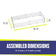 Load image into Gallery viewer, Rectangular Glass Flame Guard for 36" x 12" Drop-In Fire Pit Pan
