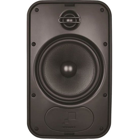 Sonance - MARINER 64 BLACK - Mariner 6-1/2" 2-Way Outdoor Surface Mount Speakers (Pair) - Black