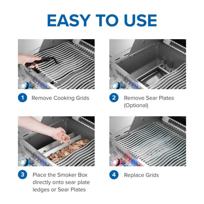 Load image into Gallery viewer, Napoleon Stainless Steel Smoker Box
