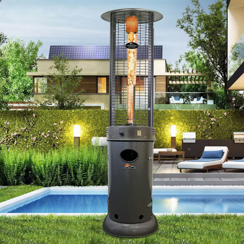 Load image into Gallery viewer, Paragon Outdoor Vulcan 44,000 BTU Propane Gas Flame Tower Heater
