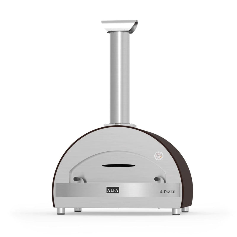 Load image into Gallery viewer, Alfa 4 Pizze 31-Inch Outdoor Countertop Wood-Fired Pizza Oven - Copper
