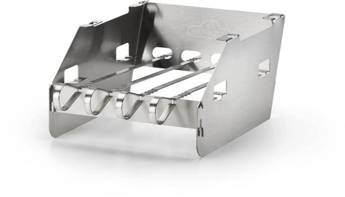 Napoleon Side Burner Windshield - Small with Skewer Rack