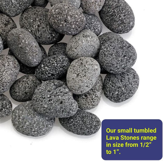 Small Gray Lava Stone (1/2" - 1")