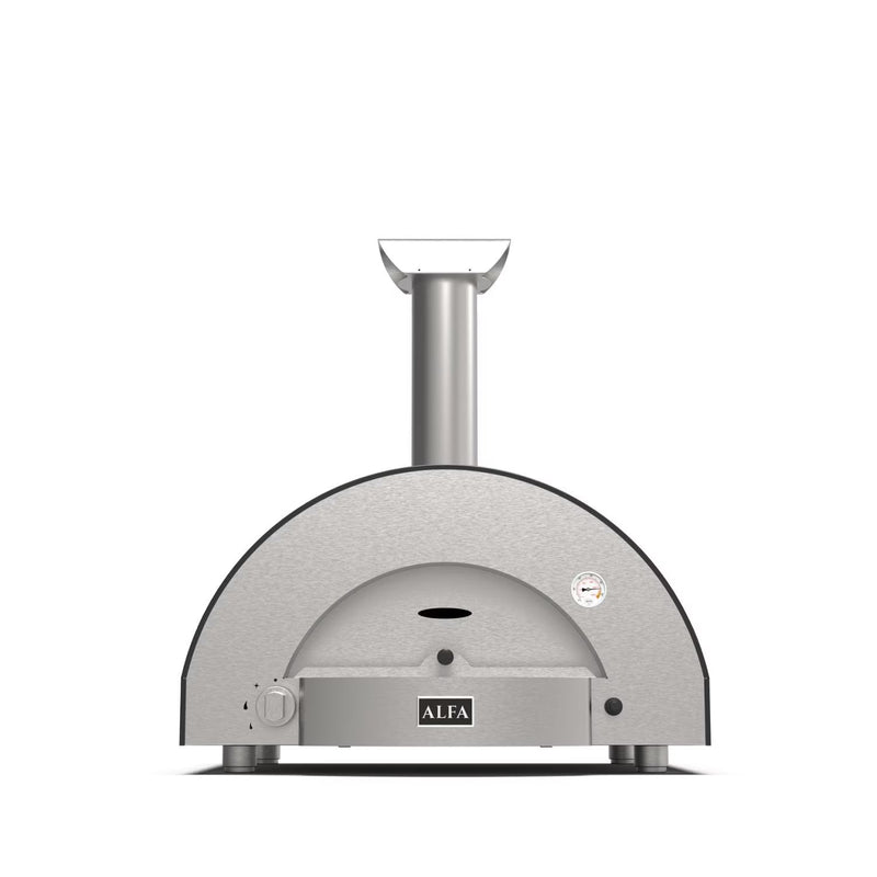 Load image into Gallery viewer, Alfa Classico 2 Pizze Propane Pizza Oven W/ Natural Gas Conversion Kit - Ardesia Grey
