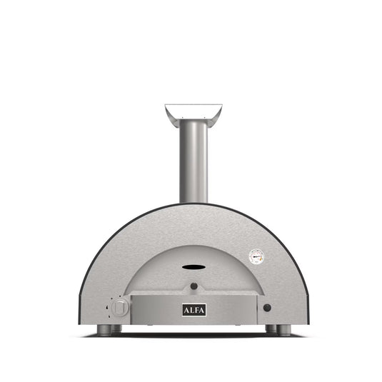 Alfa Classico 2 Pizze Propane Pizza Oven W/ Natural Gas Conversion Kit - Ardesia Grey