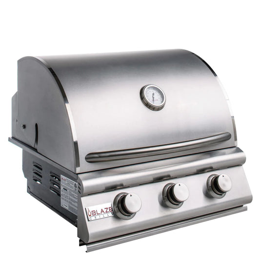 Blaze Prelude LBM 25-Inch 3-Burner Built-In Gas Grill