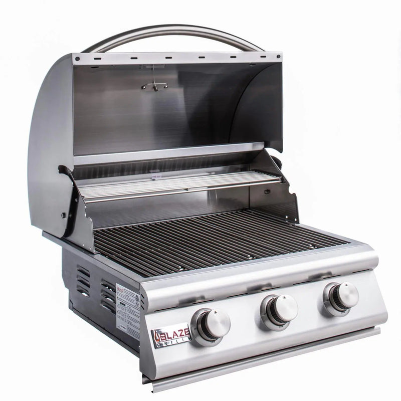 Load image into Gallery viewer, Blaze Prelude LBM 25-Inch 3-Burner Built-In Gas Grill
