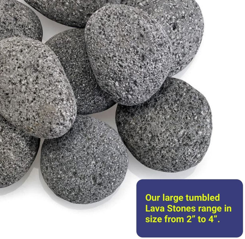 Load image into Gallery viewer, Large Gray Lava Stone (2&quot; - 4&quot;)
