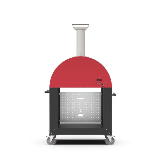 Alfa Moderno 2 Pizze Pizza Oven and Oven Base
