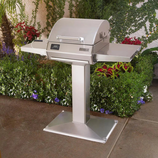 Fire Magic E250s 1800 Watt Electric Grill On Patio Post - E251s-1Z1E-P6