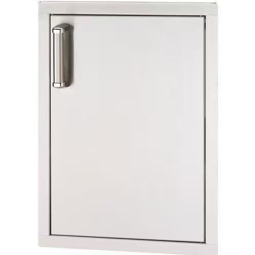 Fire Magic Premium Flush 17-Inch Right-Hinged Single Access Door - Vertical With Soft Close - 53924SC-R