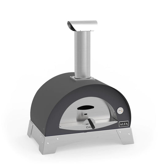 Alfa Ciao 27-Inch Outdoor Countertop Wood-Fired Pizza Oven