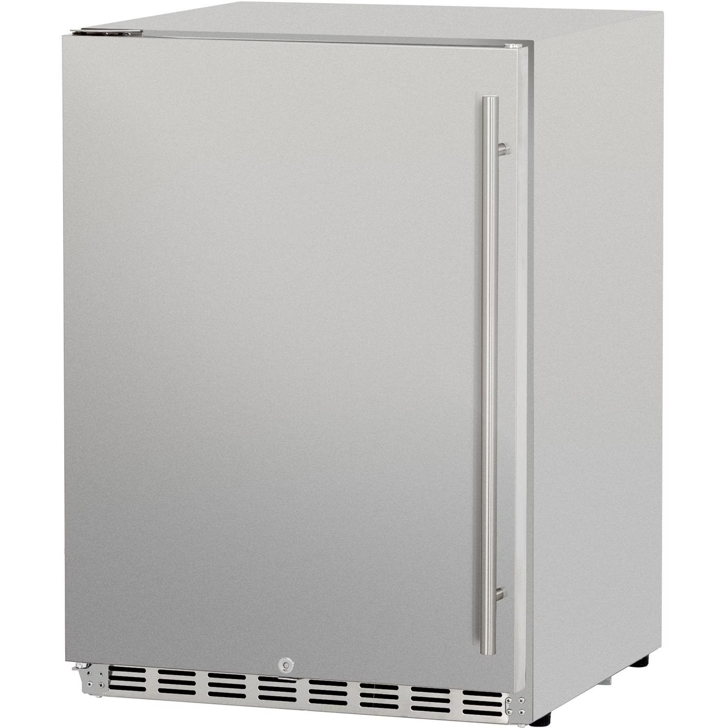 Summerset 24-Inch 5.3 Cu. Ft. Deluxe Left Hinge Outdoor Rated Compact Refrigerator - Thumbnail 3
