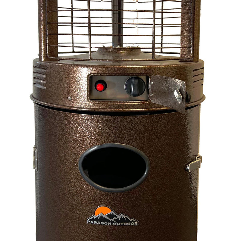 Load image into Gallery viewer, Paragon Outdoor Vulcan 44,000 BTU Propane Gas Flame Tower Heater
