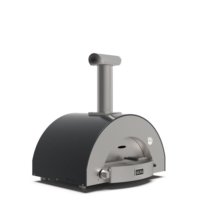 Load image into Gallery viewer, Alfa Classico 2 Pizze Propane Pizza Oven W/ Natural Gas Conversion Kit - Ardesia Grey
