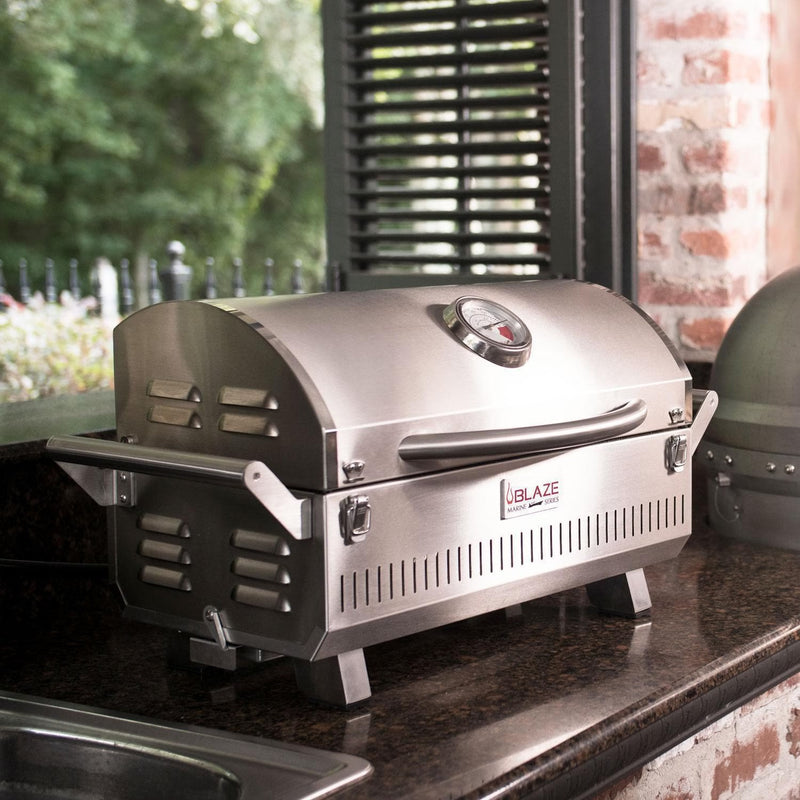 Load image into Gallery viewer, Blaze Professional LUX Marine Grade Portable Gas Grill
