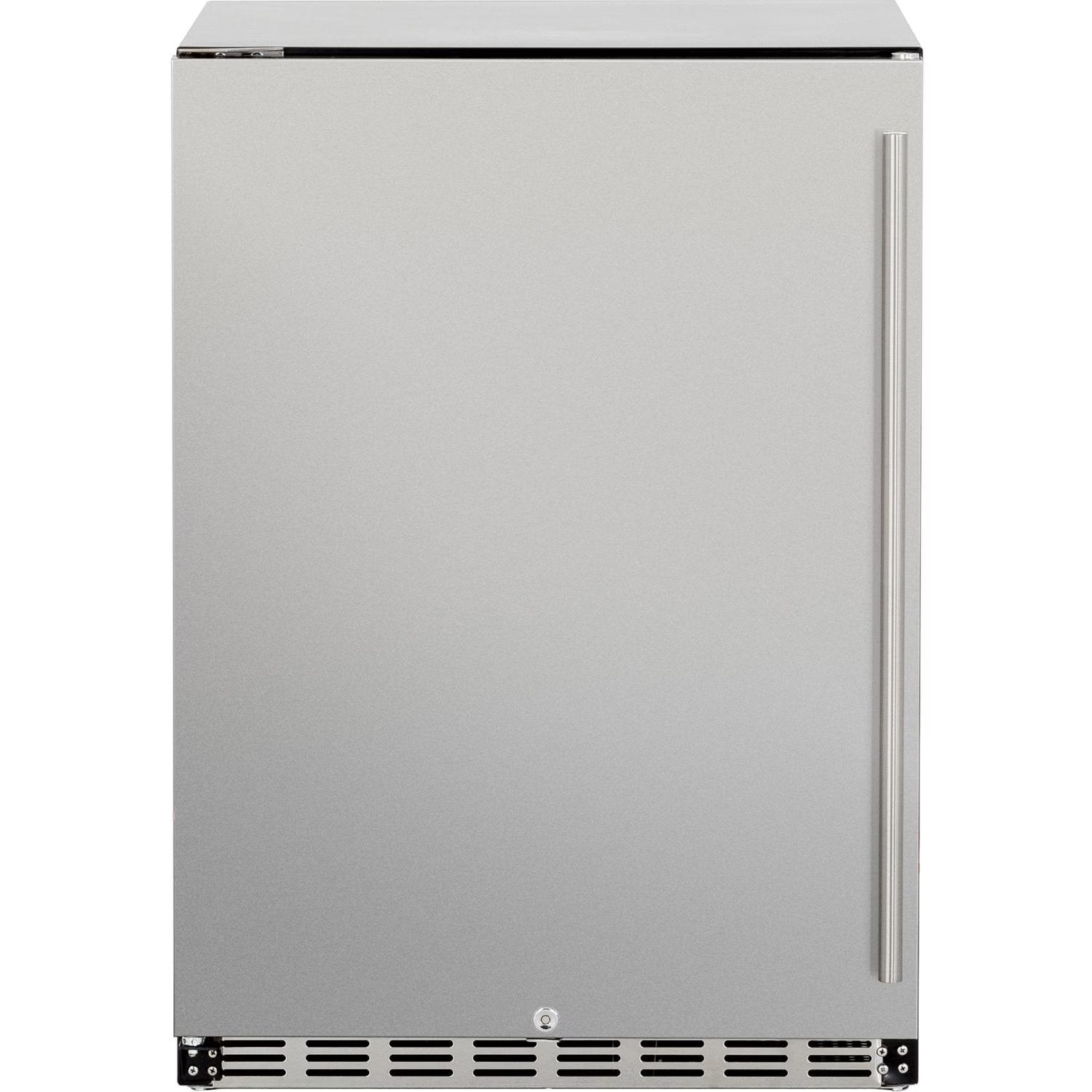 Summerset 24-Inch 5.3 Cu. Ft. Deluxe Left Hinge Outdoor Rated Compact Refrigerator - Thumbnail 4