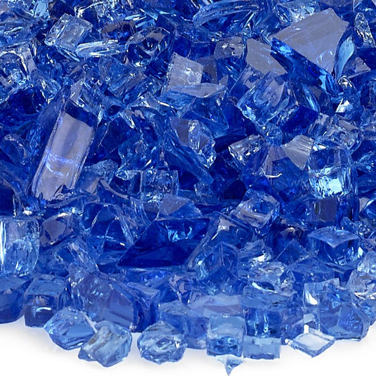 1/4" Cobalt Fire Glass