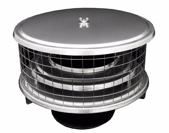 AIR INSULATED CAPS FOR METAL CHIMNEYS - 1