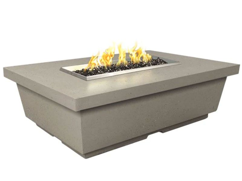 Load image into Gallery viewer, American Fyre Designs 52-Inch Contempo Rectangle Firetable
