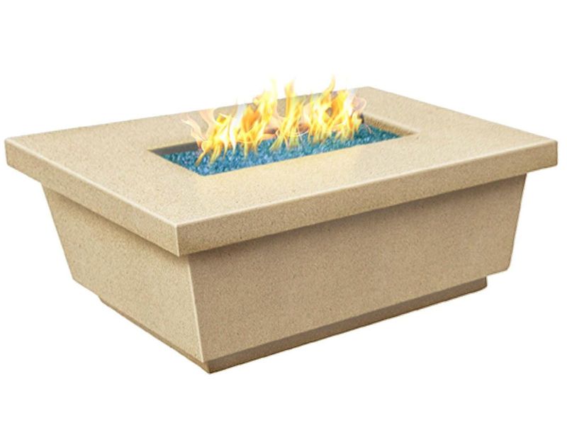 Load image into Gallery viewer, American Fyre Designs 52-Inch Contempo Rectangle Firetable
