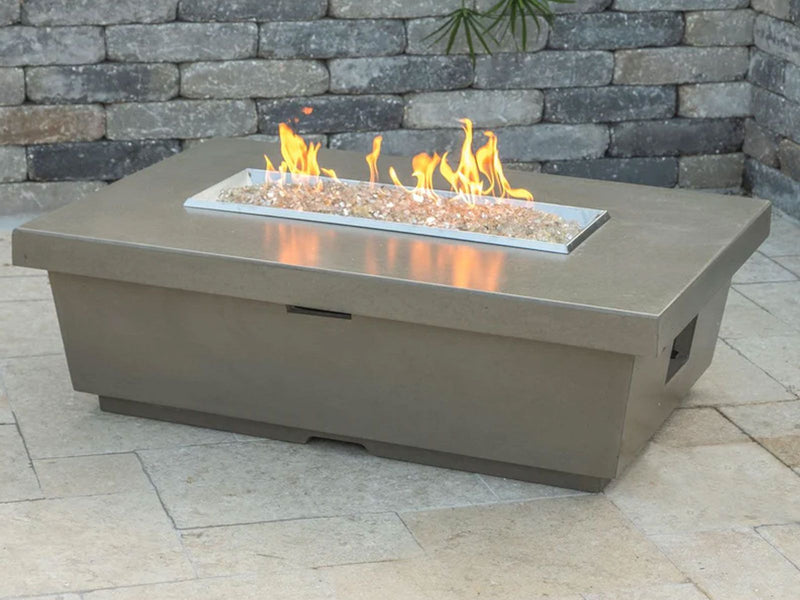 Load image into Gallery viewer, American Fyre Designs 52-Inch Contempo Rectangle Firetable
