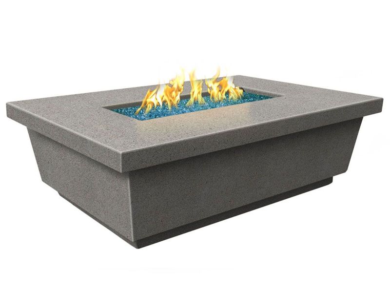 Load image into Gallery viewer, American Fyre Designs 52-Inch Contempo Rectangle Firetable
