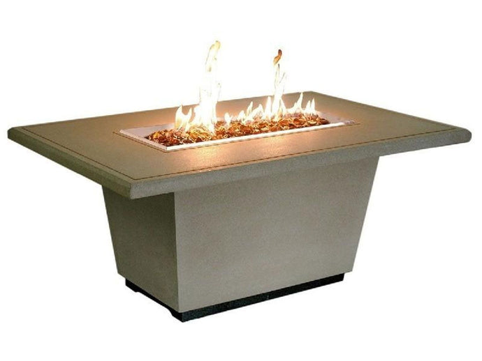 American Fyre Designs 54-Inch Cosmopolitan Rectangle Firetable