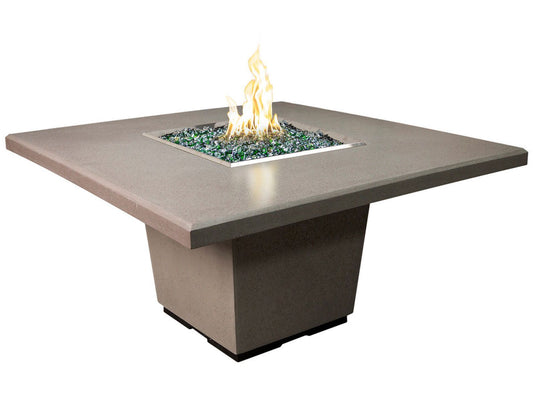 American Fyre Designs 60-Inch Cosmopolitan Square Dining Firetable