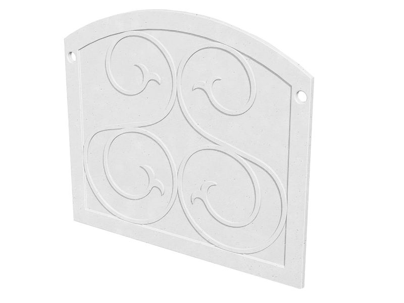 Load image into Gallery viewer, American Fyre Designs Arched GFRC Protector Plate 8200
