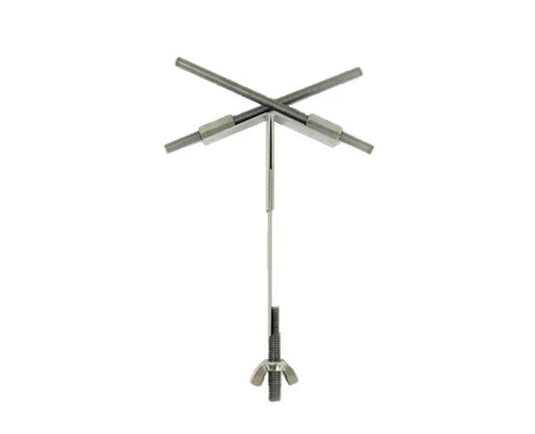 UNIVERSAL CHIMNEY CAP FOR THE SOUTH AND SOUTHWEST - 304 STAINLESS STEEL - 3/4" MESH