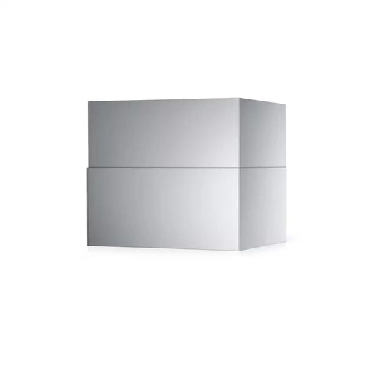 Blaze Low-Ceiling Extendable Vent Hood Duct Cover for 48-Inch Vent Hood - BLZ-48-VHOOD-DCVR-12