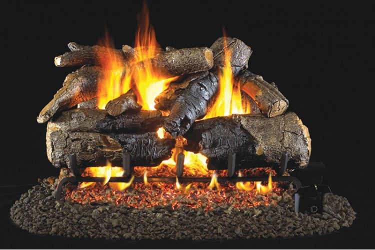 Load image into Gallery viewer, Real Fyre Charred American Oak Logs Compatible with G31 Burner
